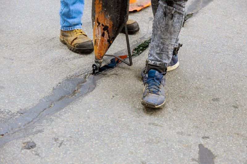 Asphalt Crack Sealing