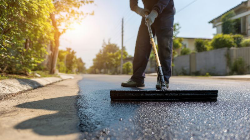 Products For Asphalt Sealings in use